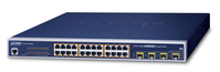 PLANET IPv6 Managed 24-Port 802.3at High Power PoE Gigabit Ethernet Switch + 4-Port SFP (400W)