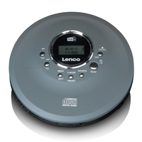 Lenco CD-400GY CD player Personal CD player Anthracite