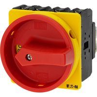 Eaton P3-100/EA/SVB/N electrical switch Rotary switch 3P Red, Yellow