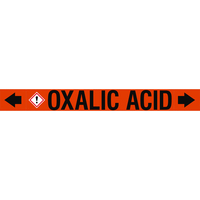Brady ASMEPM-100X920MM-OXALIC ACID selbstklebendes Etikett Rechteck Permanent Mehrfarbig
