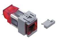 R&M R509502 Drahtverbinder 1xRJ45 Grau, Rot