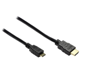 Kabelmeister 4532-010 HDMI kabel 1 m HDMI Type A (Standaard) HDMI Type C (Mini) Zwart