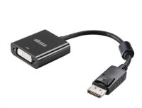 Akasa AK-CBDP15-20BK adaptador de cable de vídeo 0,2 m DisplayPort DVI-I Negro