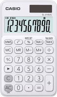 Casio SL-310UC-WE számológép Hordozható Alap számológép Fehér