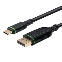 Microconnect MC-USBCDP1 video kabel adapter 1 m USB Type-C DisplayPort Zwart