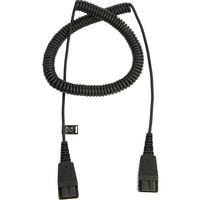 Jabra 8730-009 audio kabel 0,5 m QD Zwart