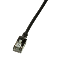 LogiLink CQ9053S hálózati kábel Fekete 2 M Cat6a U/FTP (STP)