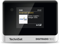 TechniSat DIGITRADIO 10 C Personnel Analogique et numérique Noir, Argent