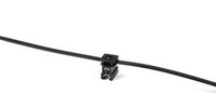 Hellermann Tyton T50ROSEC4A kabelbinder Polyamide Zwart 100 stuk(s)