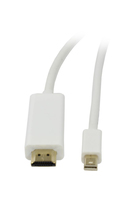 Synergy 21 S215653 Videokabel-Adapter 2 m Mini DisplayPort HDMI Typ A (Standard) Weiß
