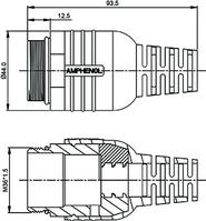 Amphenol MC4FSR-C18.5 Elektrischer Steckdosenkoppler
