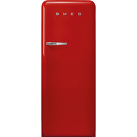 Smeg FAB28RRD5UK combi-fridge Freestanding 270 L D Red