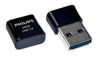 Philips Pico Edition 3.0 unità flash USB 64 GB USB tipo A 3.2 Gen 1 (3.1 Gen 1) Nero