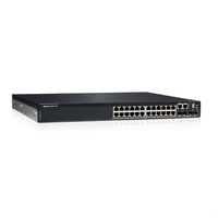 DELL N3224PX-ON Zarządzany L2 Gigabit Ethernet (10/100/1000) Obsługa PoE 1U Czarny