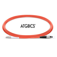 ATGBICS LC-LC OM2, Fibre Optic Cable, Multimode, Simplex, Orange, 4m