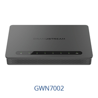 Grandstream Networks GWN7002 vezetékes router 2.5 Gigabit Ethernet, Gigabit Ethernet Fekete
