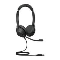 Jabra 23189-999-979 słuchawki/zestaw słuchawkowy Przewodowa Opaska na głowę Biuro/centrum telefoniczne USB Typu-A Czarny