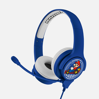 OTL Technologies Super Mario Nintendo Mariokart Auriculares Alámbrico Diadema Juego Azul, Blanco