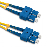 Qoltec 54002 InfiniBand/fibre optic cable 3 M SC G.652D Sárga