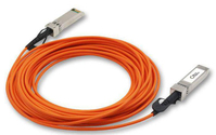 Lanview MO-C-QSFP-100G-AOC10M kabel InfiniBand / światłowodowy 10 m Koralowy, Srebrny