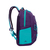 Rivacase Heide notebook case 39.6 cm (15.6") Backpack Blue, Violet