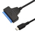 Gembird AUS3-03 USB kábel 0,2 M 2.0 USB C Fekete