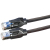 Dätwyler Cables S/FTP Patch cable Cat6, Black, 7m Netzwerkkabel Schwarz