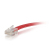 C2G Câble de raccordement réseau Cat5e sans gaine non blindé (UTP) de 0,5 M - Rouge