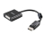Akasa AK-CBDP15-20BK cavo e adattatore video 0,2 m DisplayPort DVI-I Nero