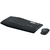 Logitech MK850 Performance Tastatur Maus enthalten RF Wireless + Bluetooth AZERTY Belgisch Schwarz