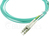 BlueOptics AJ839A Glasvezel kabel 50 m LC OM3 Aqua-kleur