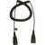 Jabra 8730-009 audio kábel 0,5 M QD Fekete