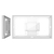 SMS Smart Media Solutions 701-005-42 Signage kijelző tartókeret 165,1 cm (65") Fehér
