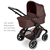 ABC Design Salsa 5 Air All Terrain-Kinderwagen 1 Sitz(e) Braun