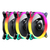 UNYKAch Ventilador CANDY 30 ARGB Ring Led 120 mm