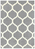 PaperFlow CANVAS Drinnen Teppich Rechteck Polypropylen (PP) Grau, Weiß