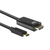 ACT AC7315 Videokabel-Adapter 2 m USB Typ-C HDMI Typ A (Standard) Schwarz