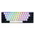 Sharkoon SGK50 S4 Tastatur Gaming USB QWERTY US Englisch Weiß
