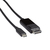 Black Box VA-USBC31-DP12-003 video kabel adapter 0,9 m USB Type-C DisplayPort Zwart