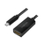 LogiLink UA0380 video kabel adapter 0,15 m USB Type-C HDMI Zwart
