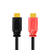 LogiLink CHV0100 cable HDMI 10 m HDMI tipo A (Estándar) Negro, Rojo