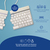 R-Go Tools Ergonomisch toetsenbord R-Go Split Break met pauzesoftware, gesplitst toetsenbord, QWERTY (NORDIC), Bluetooth, wit