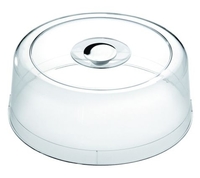 Frischhalte-Haube Ø 33 cm, H: 12,5 cm Polystyrol verchromter Griff stapelbar