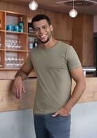 Herren Workwear T-Shirt Casual-Flair, aus nachhaltigem Material , GR. S ,