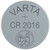 Varta Knopfzelle Lithium, CR2016, 3 V, 90 mAh