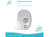 Funk Bewegungsmelder 8m / 90° Smart Home ELRO Connects System App gesteuert