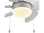Deckenventilator mit LED Licht & Zugschalter, Winterbetrieb Ø76cm
