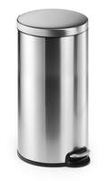 Durable Pedal Bin Stainless Steel - 30 Litre - Silver
