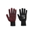 A110BKR Polka Dot Gloves Black/Red - Size M