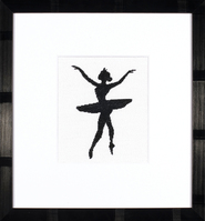 Counted Cross Stitch Kit: Ballet Silhouette 3